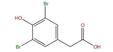 3,5-Dibromo-4-hydroxybenzeneacetic acid